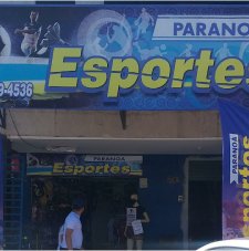 Imagem da faixada da loja paranoá esportes